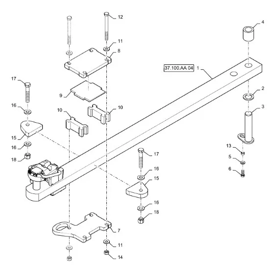 87746694 - фрикционная пластина